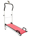 Foldable mechanical walking machine for home use, 88 x 45 x 108 cm, with console and contact heart rate test