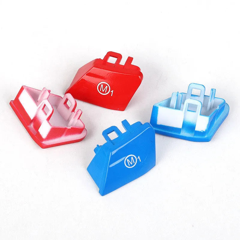 BMW steering wheel M1 M2 mode replacement buttons in red and blue colours