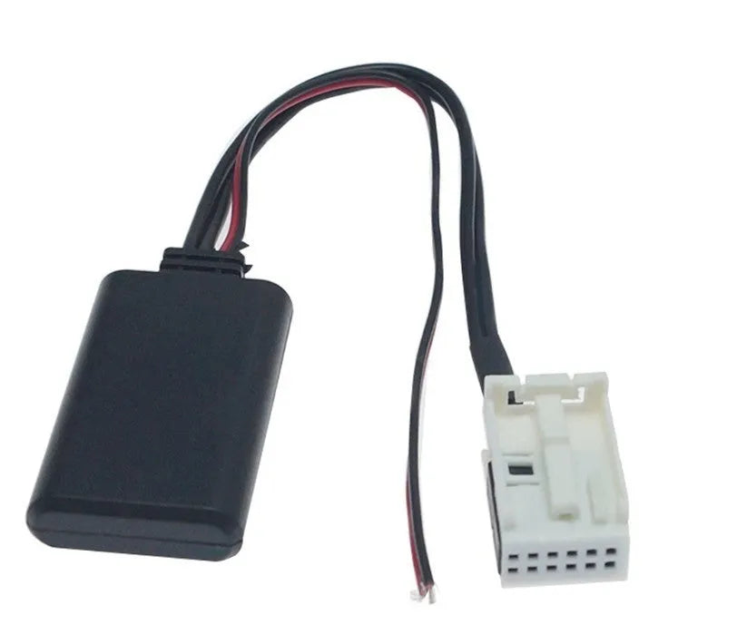 Bluetooth audio cable for Citroen and Peugeot car stereos with Blaupunkt VDO Bosch RD4 systems
