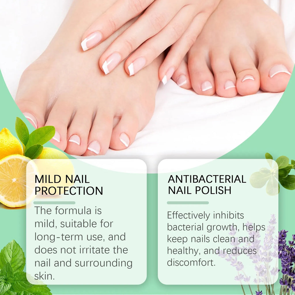 30ml bottle of nail care daily gentle cleaning nursing solution for nail maintenance