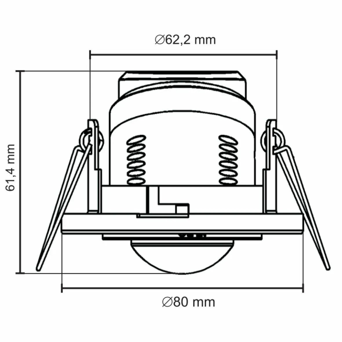 Sensor PIR26 infrared body sensor module with 8m sensing distance and tinned copper conductive parts