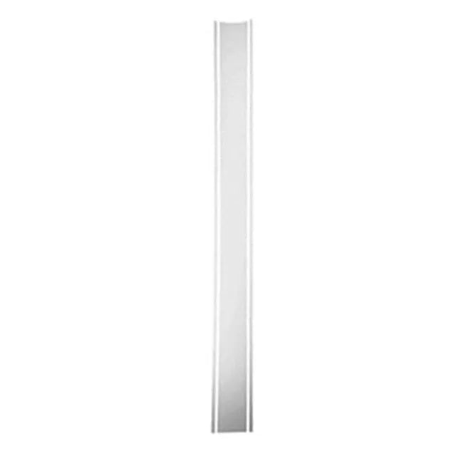 Motorcycle gas tank lid sticker with reflective pinstripes, 50cm long, 4.5cm wide, in black, red, silver, and yellow options