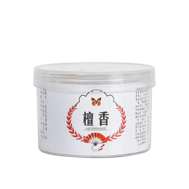 40 plates small incense coil pack in sandalwood, agarwood or seven other scents, half-handmade household incense coils
