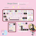 Shugo Chara MOA PBT keycap with five-sided sublimation printing, 32 x 20 x 12 mm single mechanical keyboard keycap