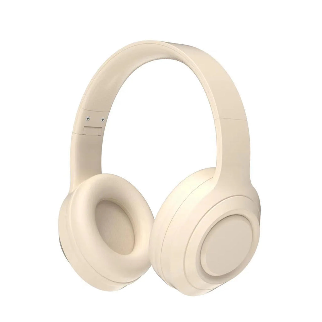 DR58 Bluetooth wireless headset with noise reduction in black, pink, or white colour options
