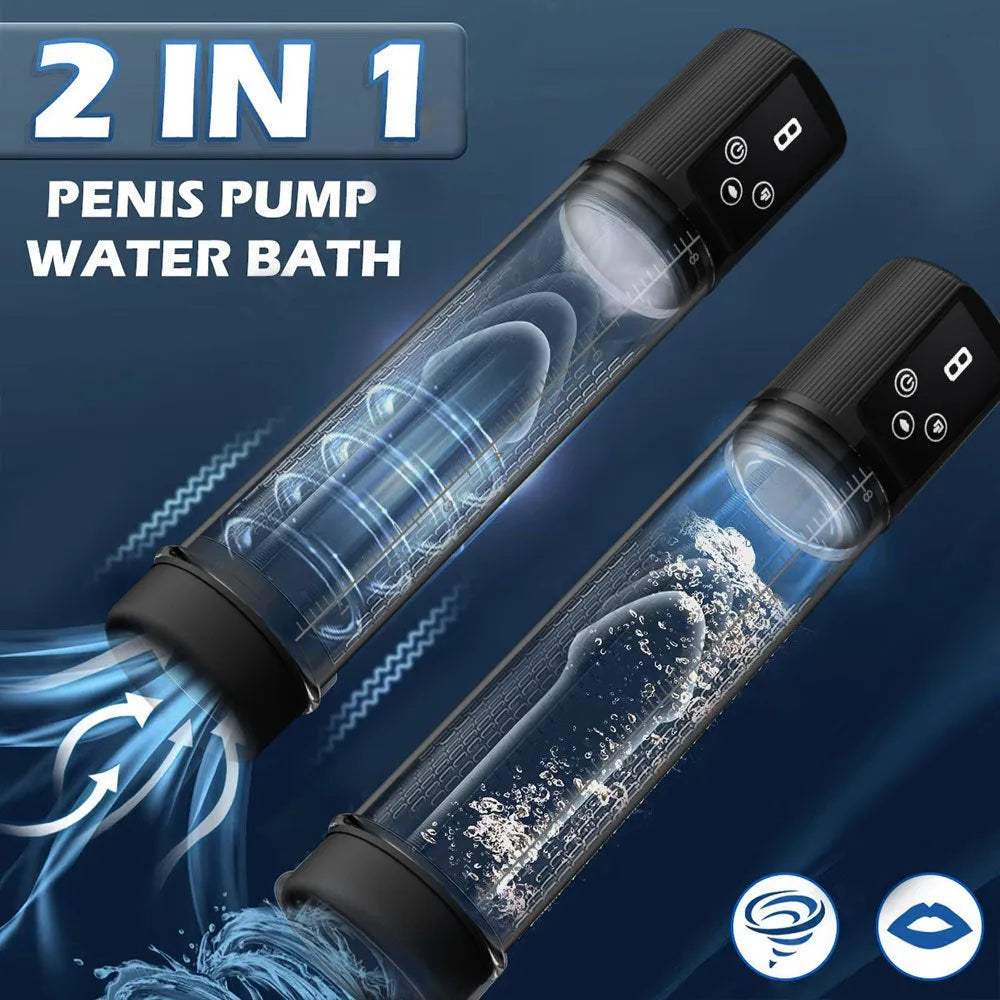 Airplane Bottle Men's electric training pump for negative pressure stretching in diqiao colour