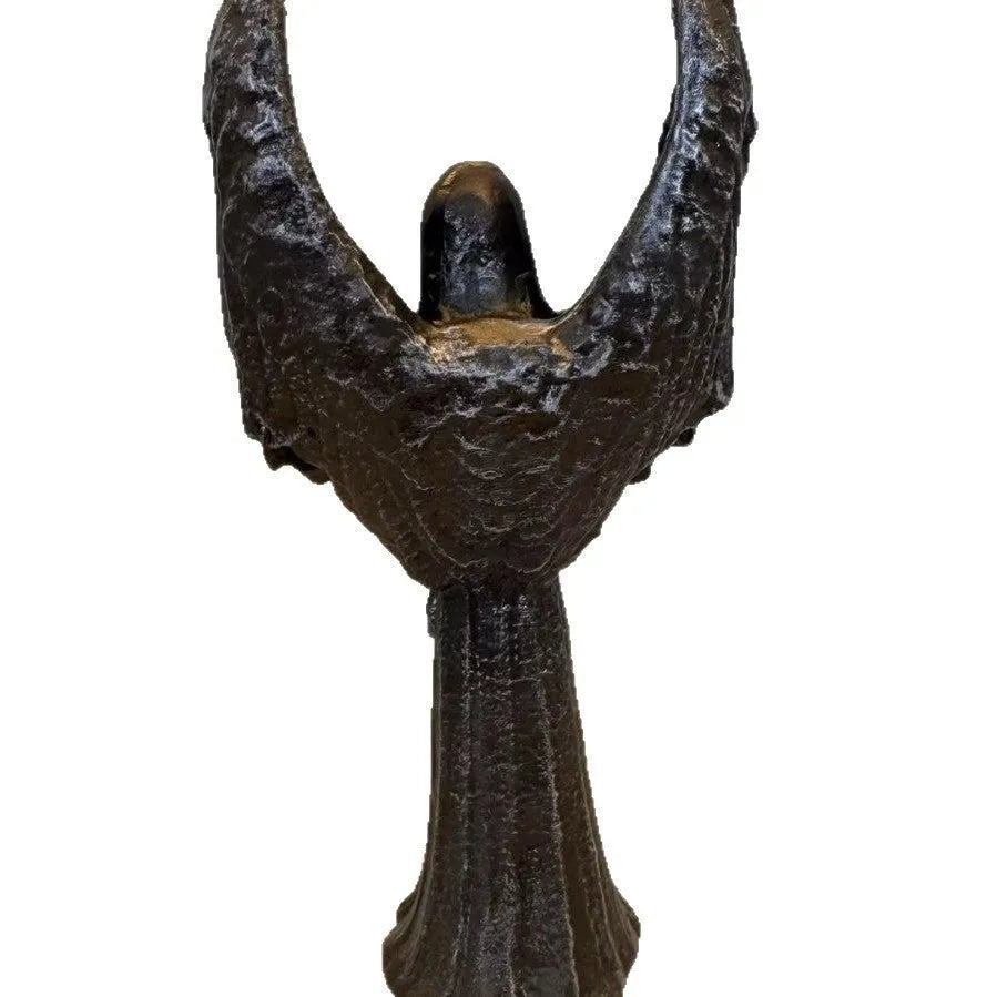 Dark Angel resin statue ornament with 17cm height, 6.5cm width, and affordable luxury styling details