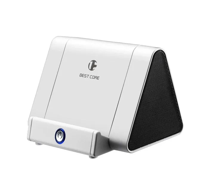 Mobile phone stand speaker, 127x90x83mm, 3W mono, 750mAh, 5-6 hours, Micro USB, Pink Red Black Blue White
