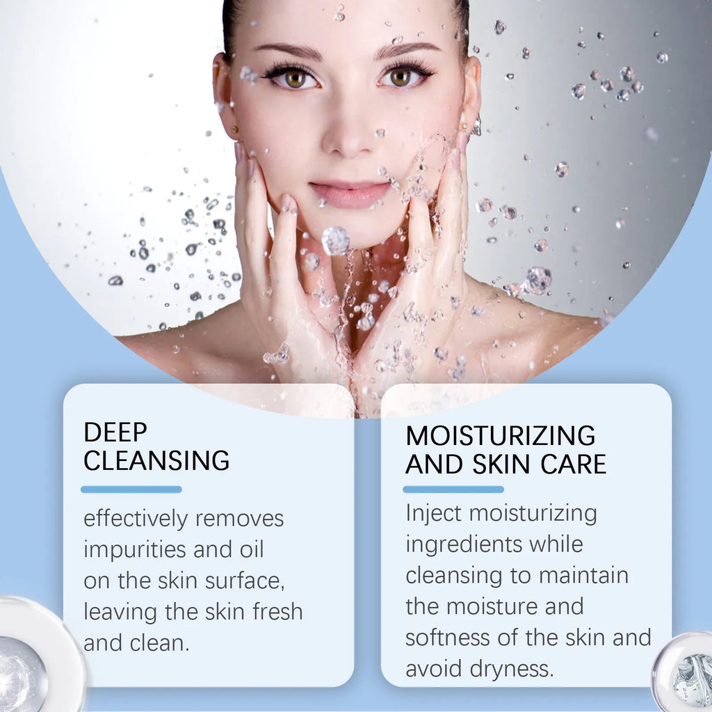 114g tube of salicylate and lactic acid facial cleanser with aloe extract for oily skin