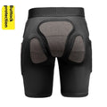 X-ray diffraction ski protective gear hip pad and knee pad set for waist and knee cushioning in sports
