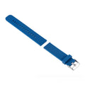 Solid colour silicone watch strap for Garmin Forerunner 245 sports watch in seven colour options