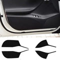 Carbon fibre protective film set for Tesla Model S front and rear door interior panels