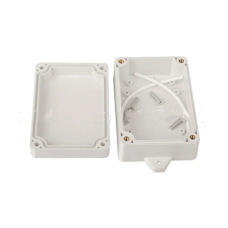 ABS plastic waterproof instrument box measuring 100x68x40mm for monitoring equipment protection