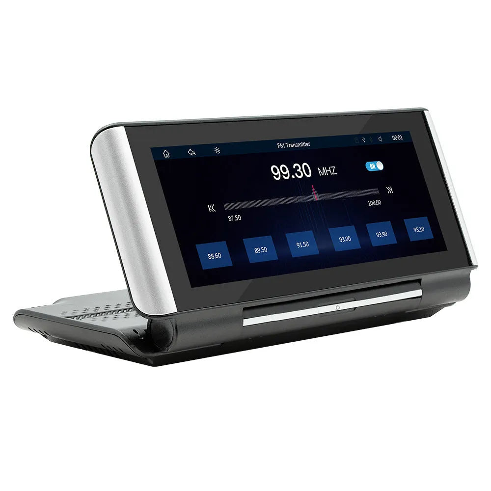 6.86 inch Bluetooth car MP5 player with wireless Carplay on dashboard