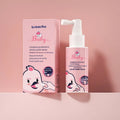 Children's probiotics white teeth cleaning spray bottle with 40ml anticavity formula in strawberry and orange flavour options