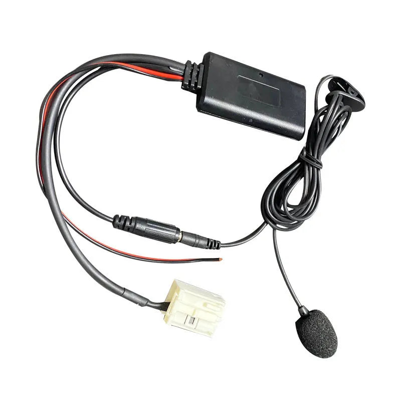 Bluetooth audio cable for Citroen and Peugeot car stereos with Blaupunkt VDO Bosch RD4 systems