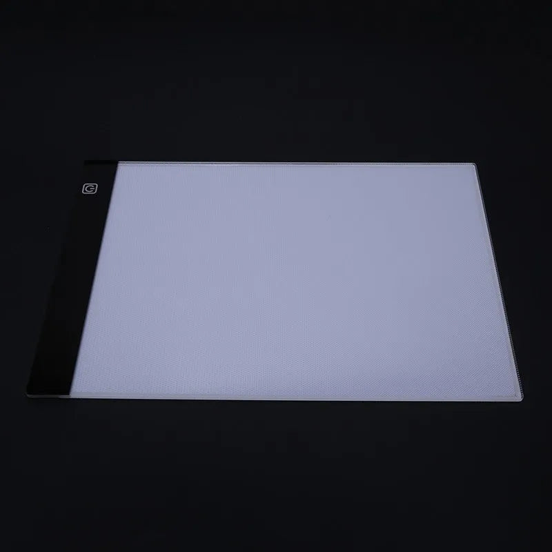 A4 LED artist tracing table with acrylic screen, touch switch and USB connection