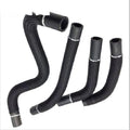 Black self-winding mesh sleeve automotive wire cover for cable protection in engine bays.