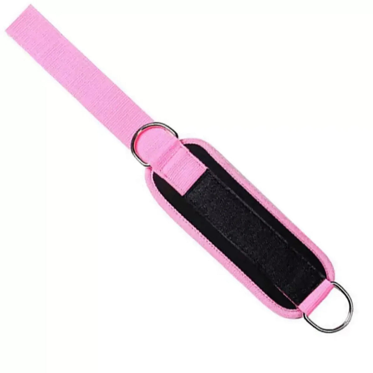 Rubber double ring ankle strap in black, pink, red, sky blue, purple and sapphire blue for running and fitness