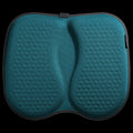 Honeycomb patterned gel car seat cushion in multiple colours, dimensions 40x35x2 cm.