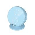 Multifunctional mobile phone wireless charger holder with Bluetooth speaker in black, showing charging surface and USB port