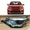 Halogen headlight assembly for 2014-2015 Toyota Corolla with polycarbonate lens and 55W bulb