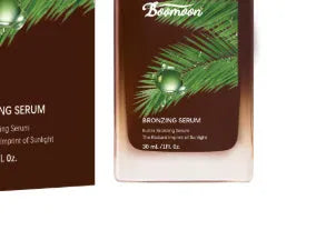 Bronze Black 30ml lash extension care solution bottle