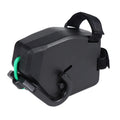 Black plastic bicycle trailer rope measuring 1.5 metres for attaching child trailers