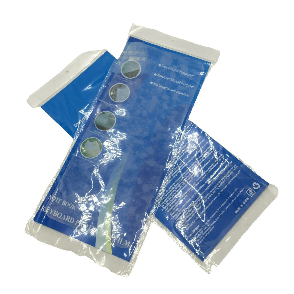 Transparent silicone keyboard dust film for laptop, universal fit, 110x268mm to 368x132mm sizes