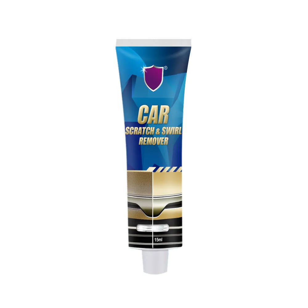 Car scratch repair touch up cream 60ml paste paint cleaner tube, 13cm x 5.5cm, with 15ml and sponge options