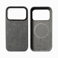 Alcantara magnetic shockproof phone case for iPhone 17 Pro Max Air in a choice of colours.