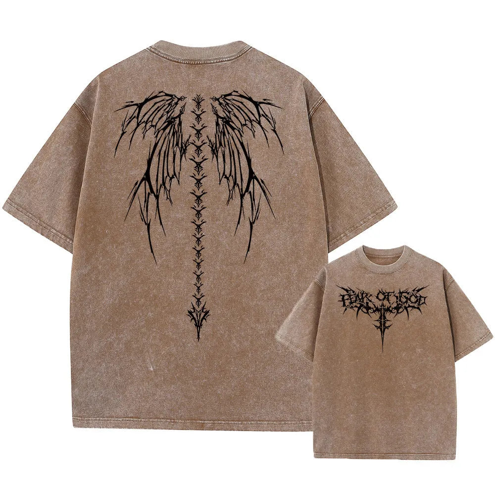 Men's oversized cotton t-shirt with drop-shoulder sleeves in loose fit, showing colour variant SX2608
