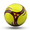 No. 4 size PVC football with machine-seam construction in Tornado Blue colour for youth training
