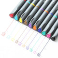 Office drawing stroke syringe color hook line pen with 0.38mm tip for technical drafting