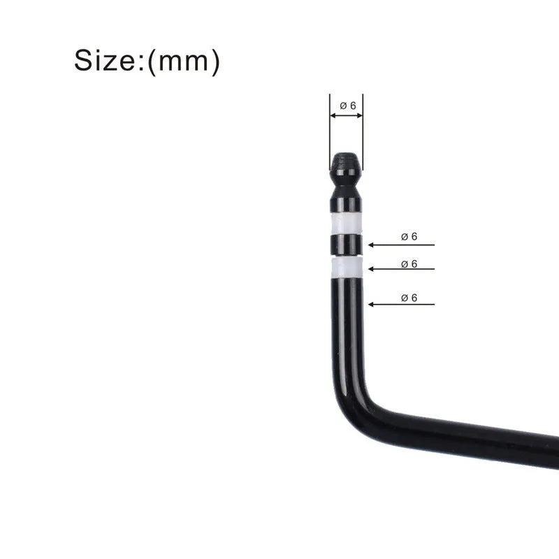 Guitar tremolo bar in black, gold, silver, and blue options with direct plug-in design