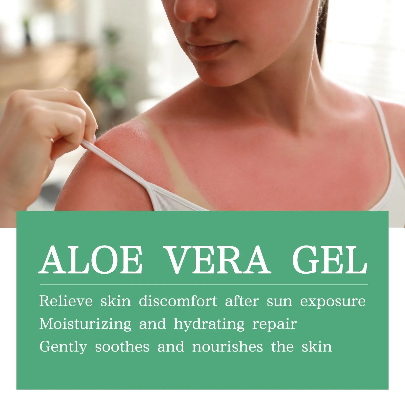 Intensive Tanning Luxe Gel Body Tanning Cream and After Sun Repair Aloe Vera Gel Set in 50g and 100g sizes