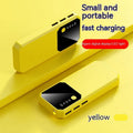 Mobile power supply with multi-U port output and HD display screen, 139x63x22mm PC ABS casing, six colour options