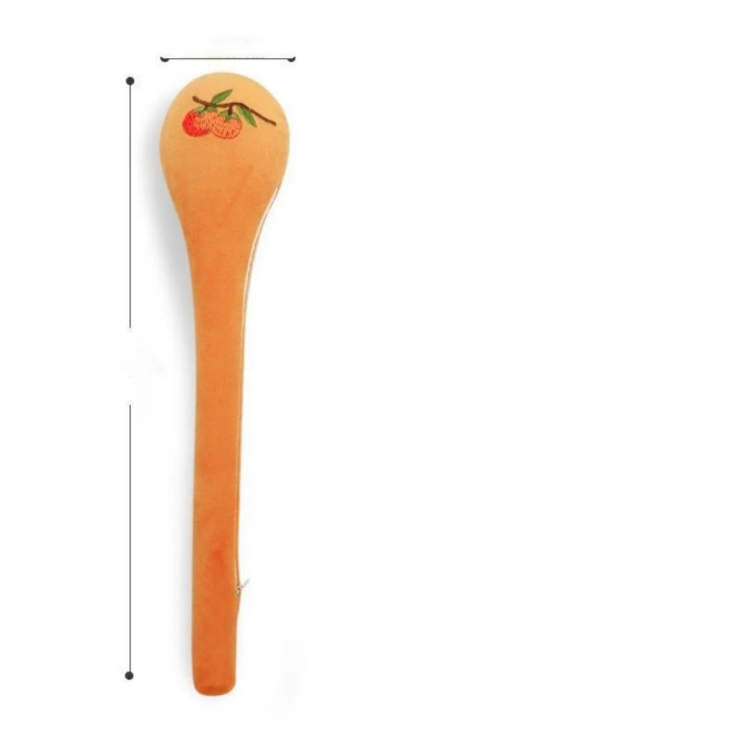 48 cm health massage back pounding stick with meridian flap and adjustable zipper for percussion therapy