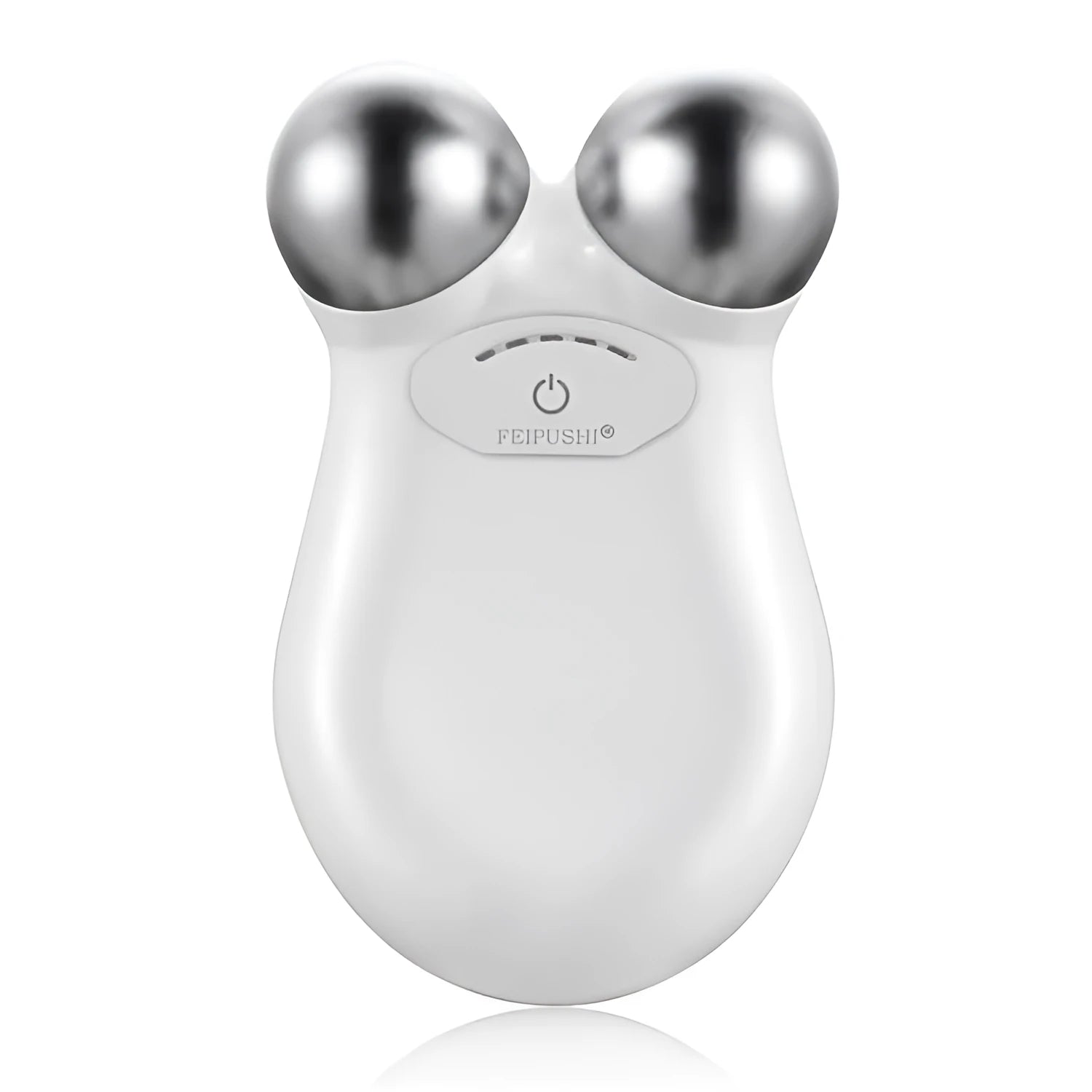HS-858 pink and white micro current facial lifting device for skin firming treatments