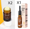 30g bottle of retinol facial serum for reducing fine lines and dry skin.