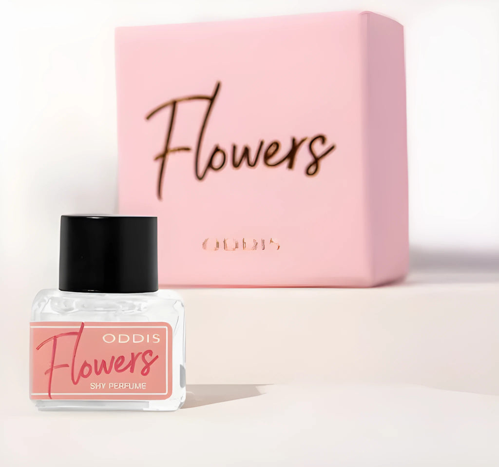 Secret Garden Shame Perfume 5ml bottle in black, pink, red, or white with rose, peach, sweet, or violet scent