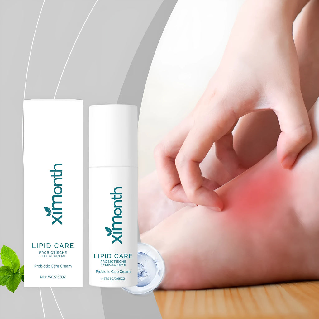 75g jar of bifidobacterium and mint leaf neck repair cream for gentle skincare