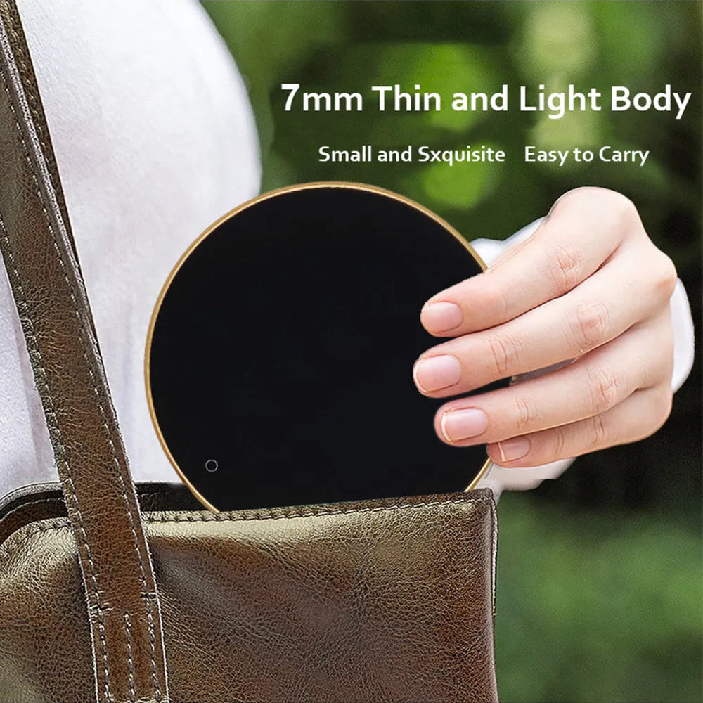 USB heating coaster with aluminium alloy tempered glass surface for warming mugs and cups