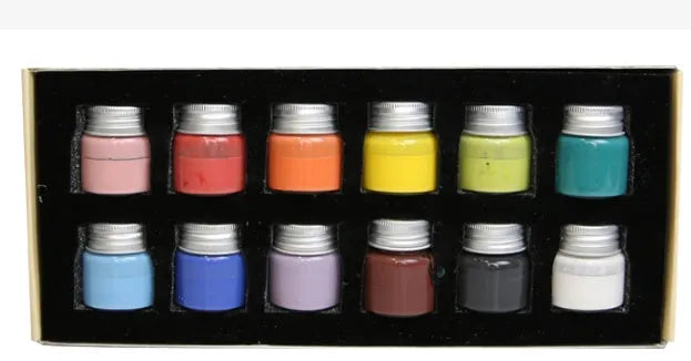 Morandi colour high-temperature ceramic paint pots for pottery decoration firing at 1250-1350°C