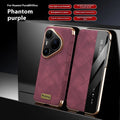 Electroplated diamond grid anti-fingerprint phone case for Huawei smartphones in three colour options