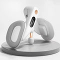 Grey pelvic floor muscle trainer with counter display for tracking exercise contractions