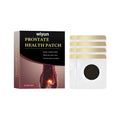Men's herbal prostate patches pack containing 8 individually wrapped topical patches with wormwood and ginseng ingredients