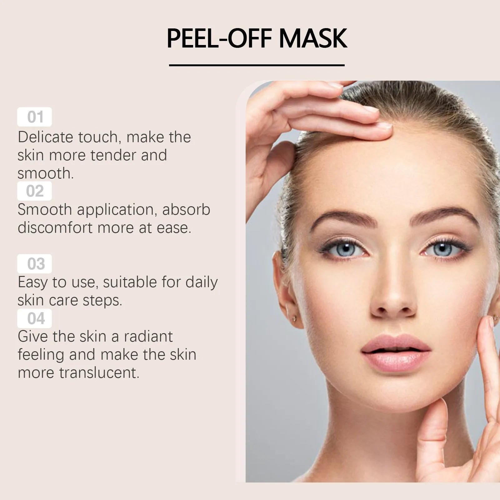 Mild Cutin Tearing Mask facial treatment with bee venom and collagen in 80g pack