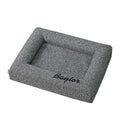 Cloth cat litter mat pet bed in grey, pink, warm yellow, fruit green, sizes S M L