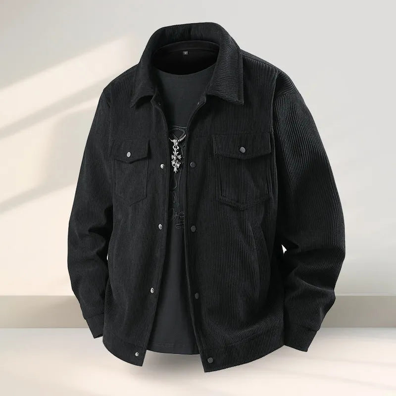 Slim-fit Lycra coat in black, coffee, green, or white with polyvinyl alcohol fibre lining, sizes M to 3XL for plus-size daily wear